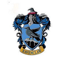 (Style A13cm x 10.7cm, One size) Fuzhen Boutique Decals Exterior Accessories Ravenclaw Funny JDM Stickers Vinyl Car Wrap Personality Sticker Custom Decal