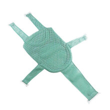(Green, One size) Baby Adjustable Bath Mat Non-slip Bathtub Seat Support Mat Newborn Safe Bathing,100% New