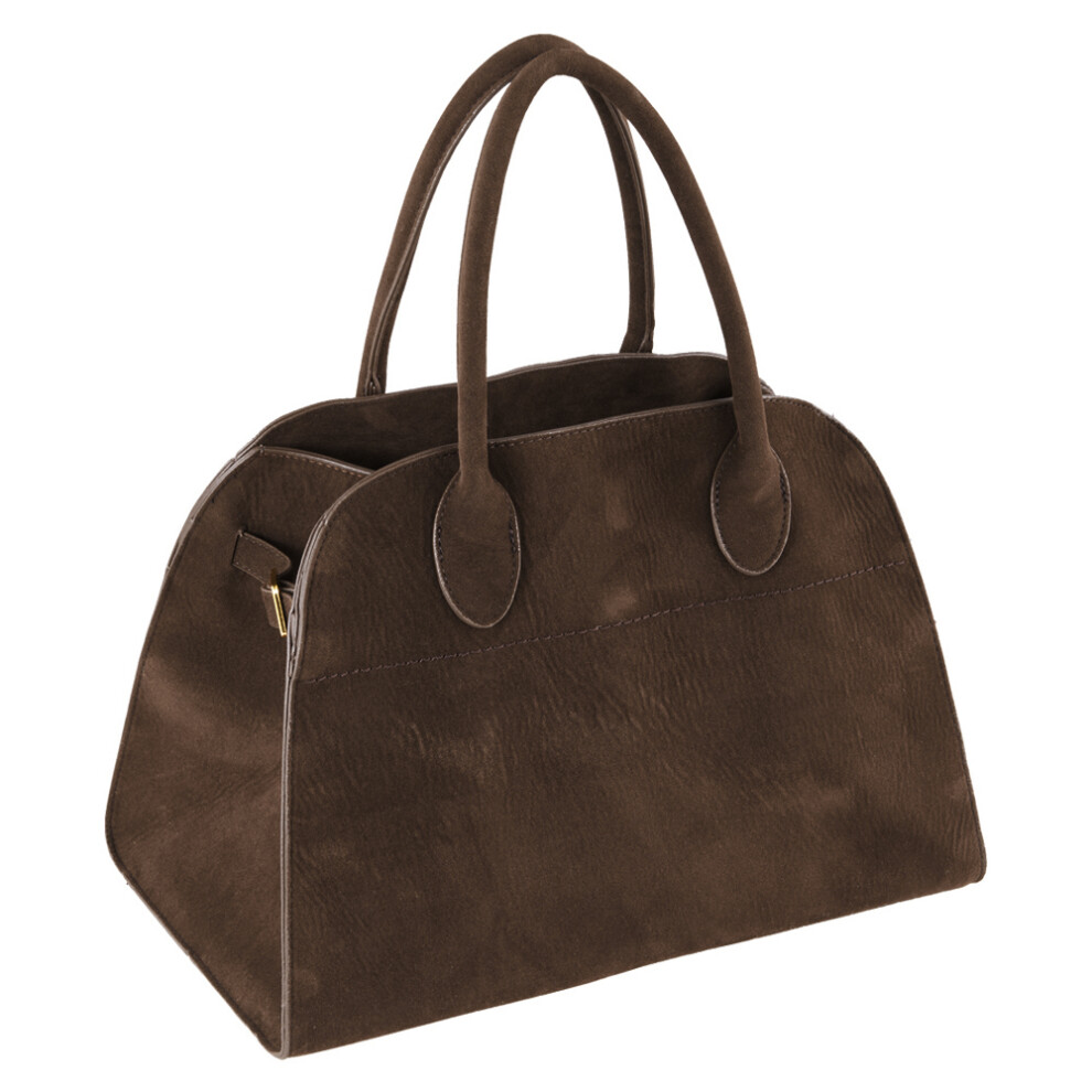 Casual Matte-finish PU Leather Shoulder Bag Tote Bag
