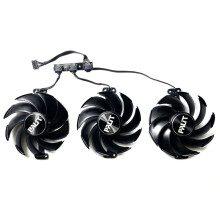 (1x OR-A Set of Three Cooling Fans With Power Plate (with metal label)) Cooling Fan Replacement Parts for PALIT RTX4070tiS 4080 4090GameRock Graphics Card
