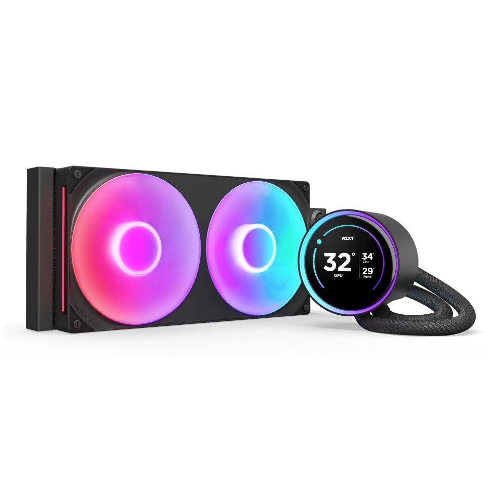NZXT Kraken Elite 280 RGB, CPU Wasserkühler, Schwarz - Bild 2