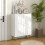 Homcom HOMCOM Shoe Storage Cabinet with Soft-Close Hinges and Adjust Shelves, White 1