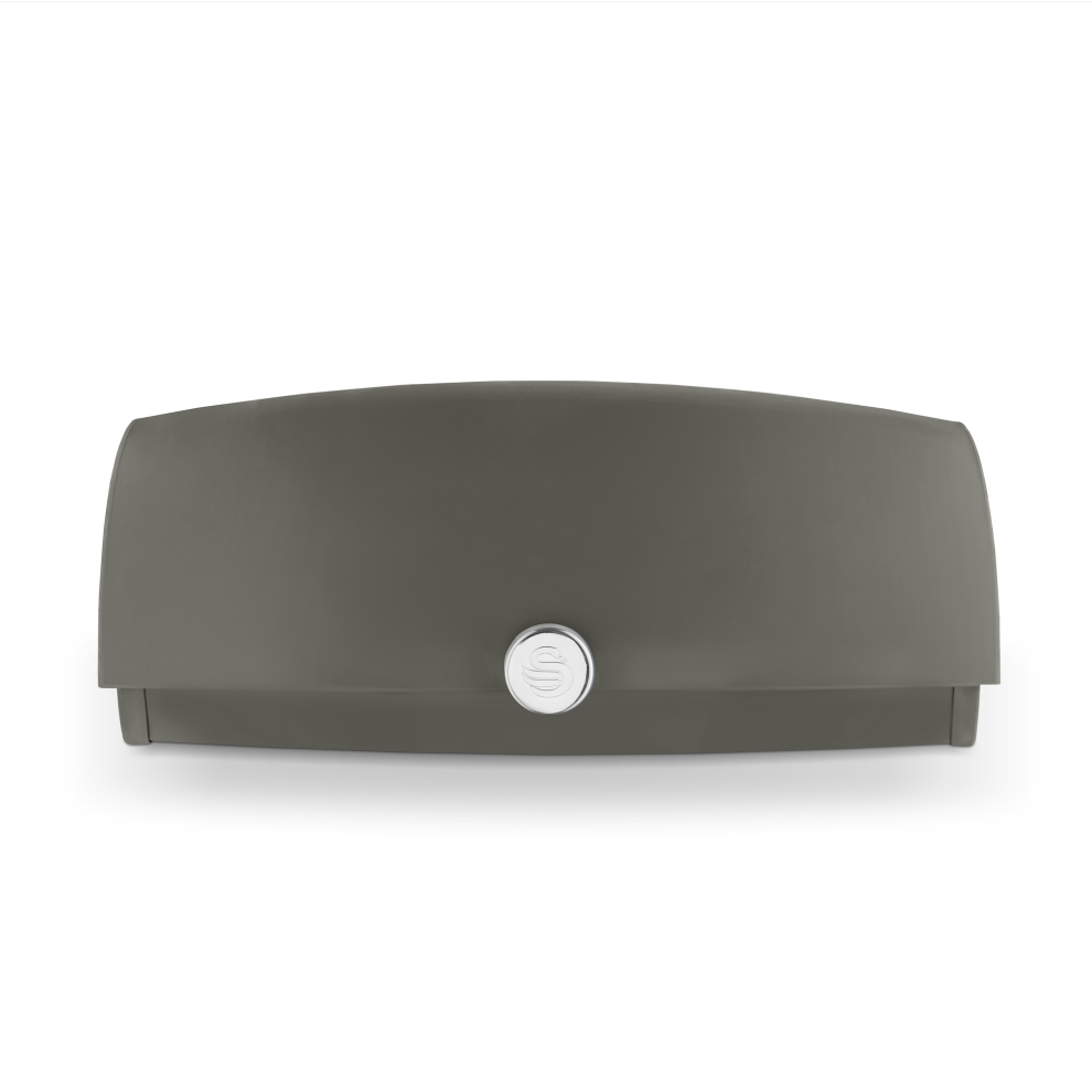 Swan Townhouse Bread Bin Swka18529grp (Graphite) Grey