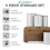 Tower Tower Scandi Dove Grey Bread Bin, Canisters Kitchen Set T826141DGRY 3