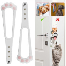 2pcs Cat Door Holder Latch, Flex Latch Strap, No Measuring Easy to Install