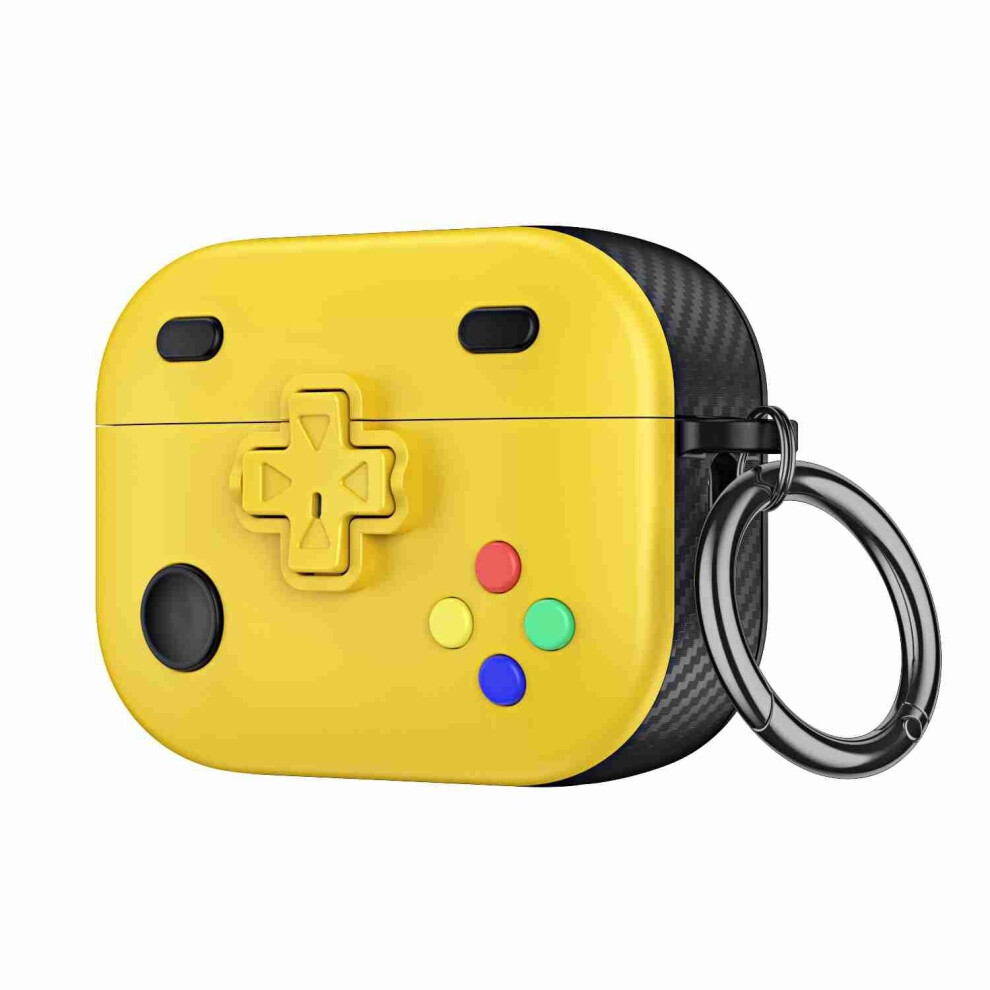 For Airpods Pro 2 Game Console Shape Wireless Earphones Case Yellow 660111511880
