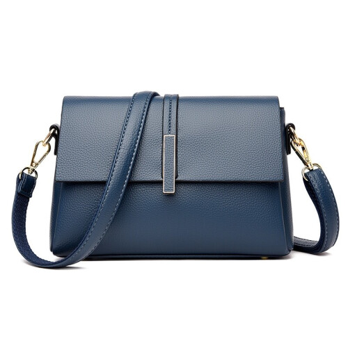Women Bag Single-shoulder Messenger Small Square Bag Blue