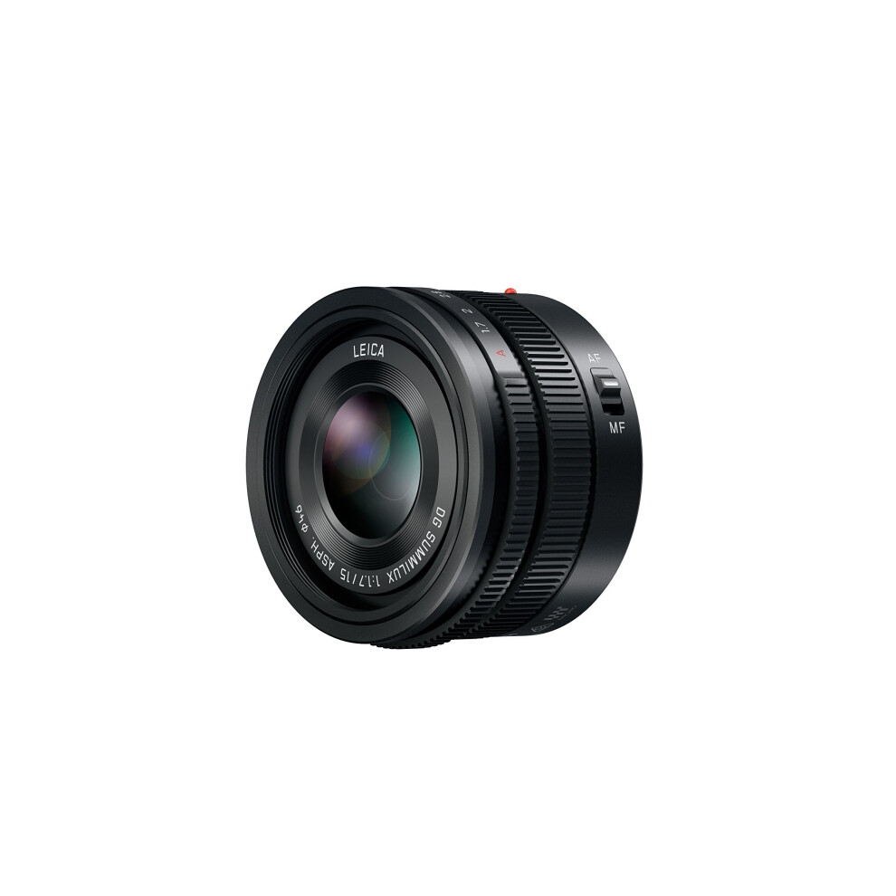 Panasonic H-X015E-K LEICA DG SUMMILUX 15mm F1.7 ASPH Lens - Black