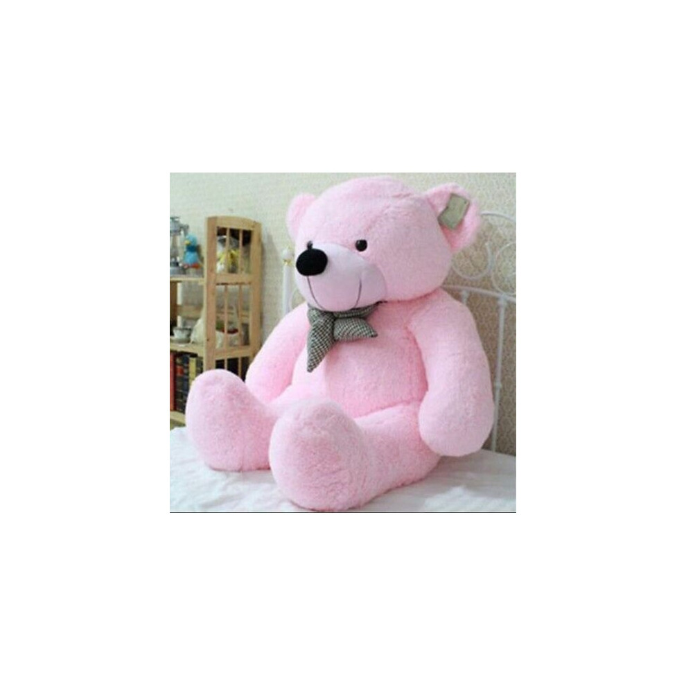 Poupée Peluche Géante Rose Ours Teddy énorme et doux 100% coton Jouet