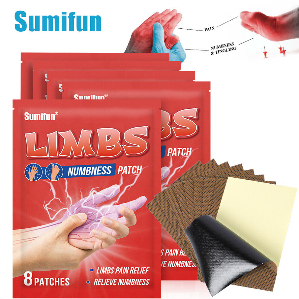 Numbness patch for limbs, numbness of hands and feet due to overwork, sub-health patch