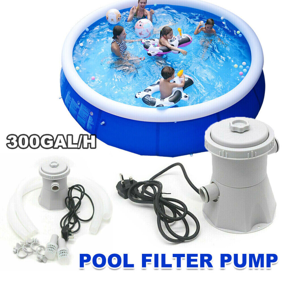 Electric Swimming Pool Filter Pump Aquarium Swimming Tank Water Filtration