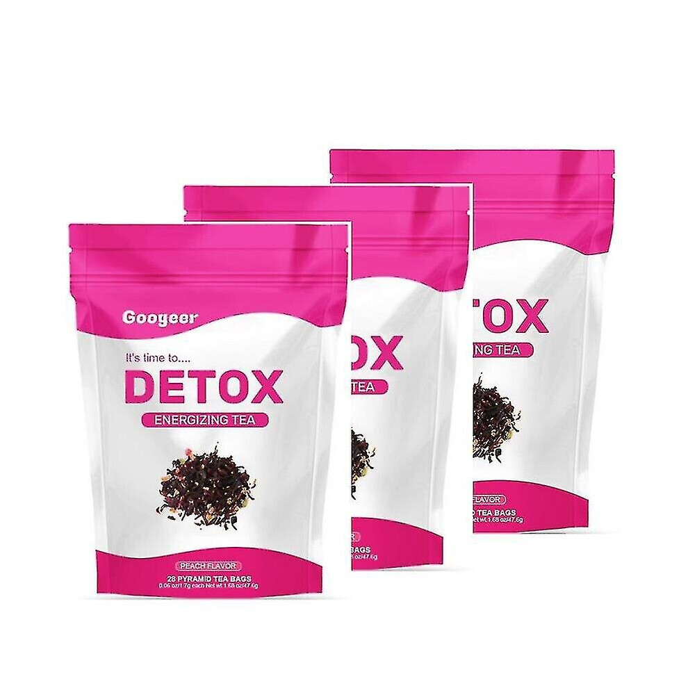 3PACK Detox Tea Supports A Healthy Weight, Helps Reduce Bloating, Natural Energy UK