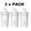 BRITA 3 x Universal fits BRITA Classic Water Refill Replace Filter Cartridge 1
