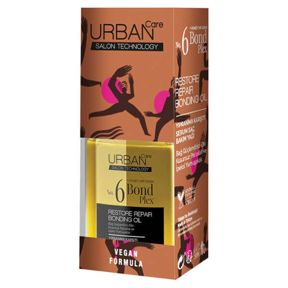Urban Care Honey Infusion No. 6 Bond Plex Restore Repair Bonding Hair Oil | Repair & Strengthen Hair - 100ml