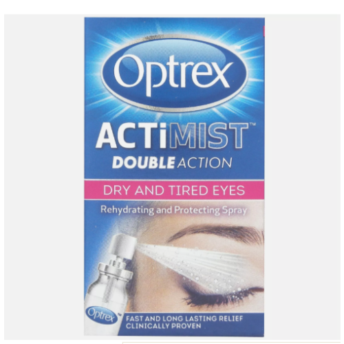 Optrex Optrex ActiMist 2-in-1 Dry Plus Irritated Eye Spray, 10ml 1