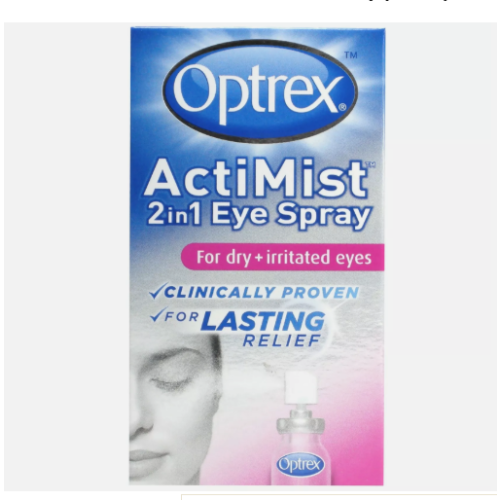 Optrex Optrex ActiMist 2-in-1 Dry Plus Irritated Eye Spray, 10ml
