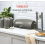 Swan Swan TownHouse Bread Bin, Towel Pole, Mug Tree Canister Set (Graphite) 1