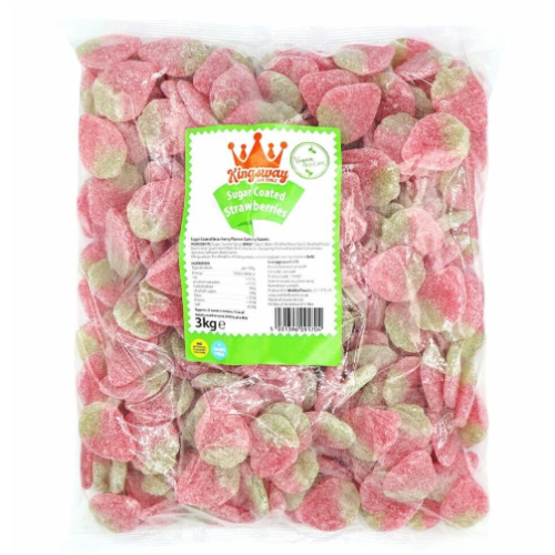 Phoenix Kingsway Sugar Coated Strawberries Bag 3kg
