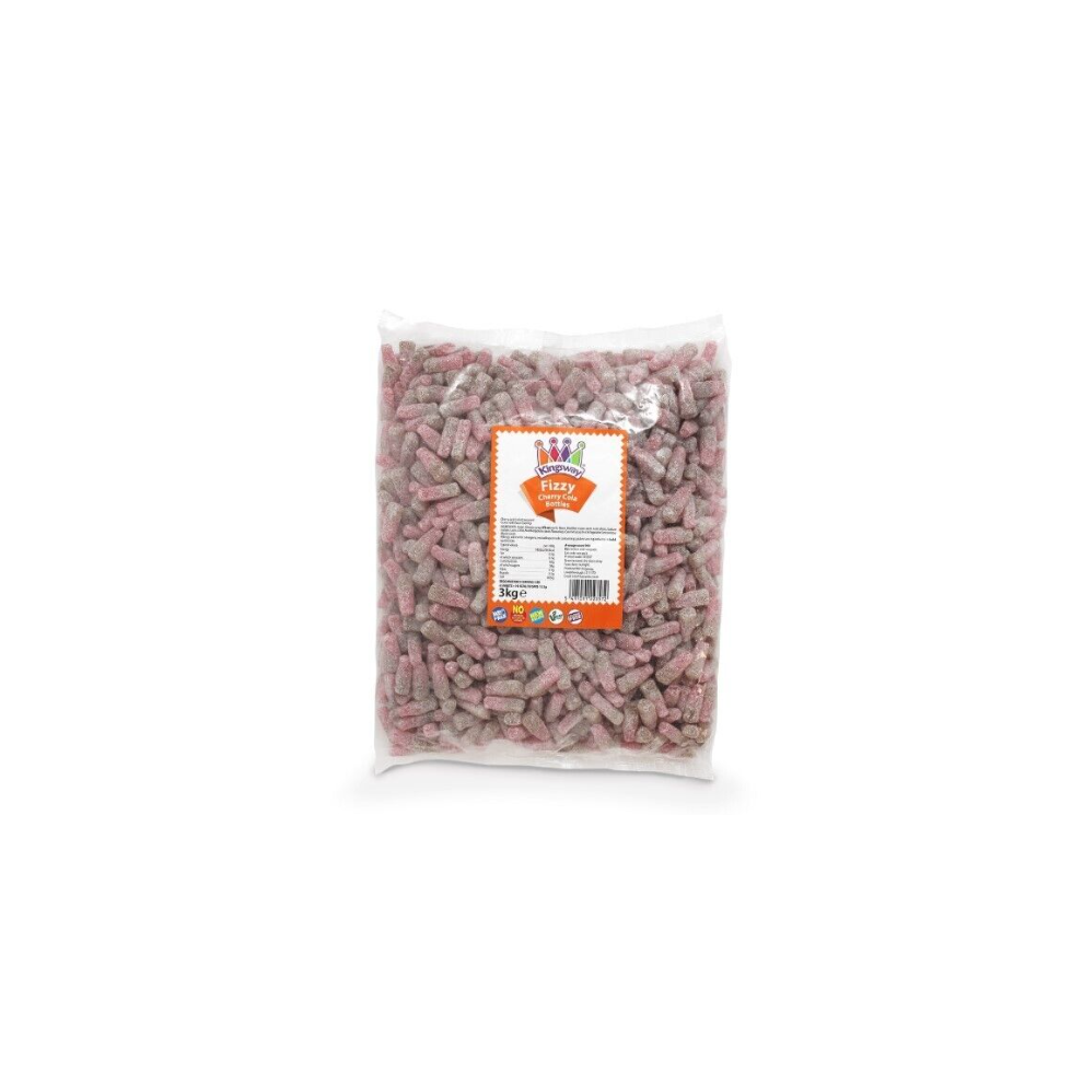Phoenix Kingsway Vegan Fizzy Cherry Cola Bottles 3Kg