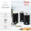 Swan Swan TownHouse Bread Bin & Canisters Kitchen Set (Black) 2