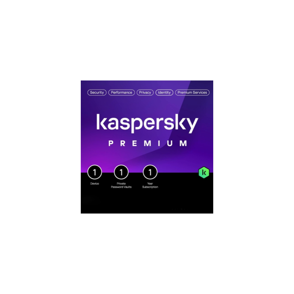 Kaspersky Premium + Customer Support UK Edition. 1-Device 1 year