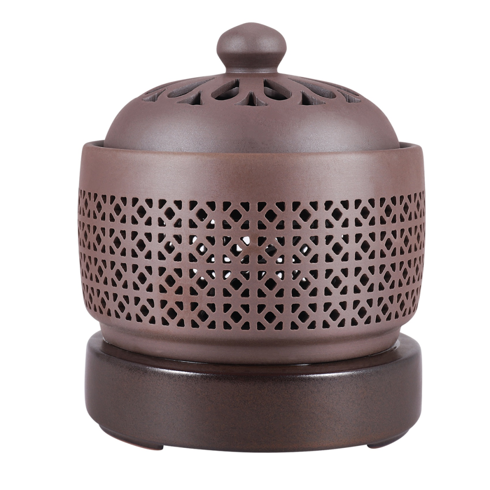 Bruciatore Di Oli Essenziali Luce Notturna 220V Regolazione Della Temperatura Di Temporizzazione, S