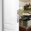 2Pcs Pocket Door Edge Pull,Pocket Door Handle with Screws, Hardware 6