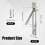 2Pcs Pocket Door Edge Pull,Pocket Door Handle with Screws, Hardware 2