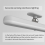 Φωτιστικά LED Vanity Mirror, Επαναφορτιζόμενο Stick on Makeup Light Bar 1