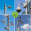 2Pcs Wall Mounting Bracket with 6 Loops, for CCTV Security Camera 4