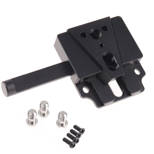 Photography V-Mount Plate Battery Plate Quick Release Plate+V-lock Adapter