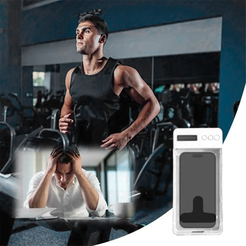 Self-discipline Phone Timer Lock Box for Phone white