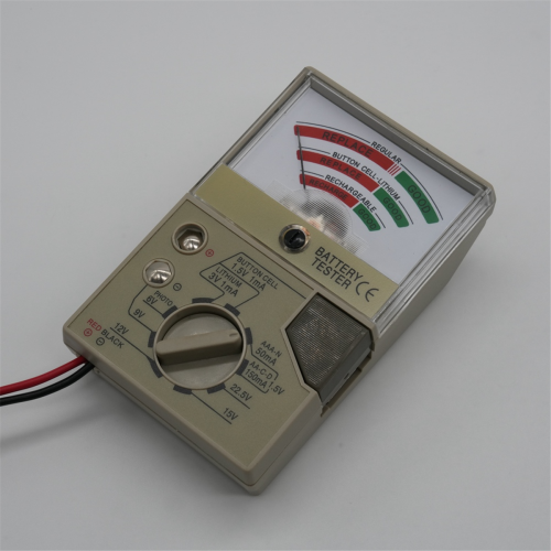 Batterietester mit Messgerät Elektrischer Spannungstester 1