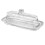 Γυάλινο πιάτο βουτύρου με καπάκι Cream Cheese Dish Clear Butter Dish Butter 1