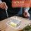 Γυάλινο πιάτο βουτύρου με καπάκι Cream Cheese Dish Clear Butter Dish Butter 2