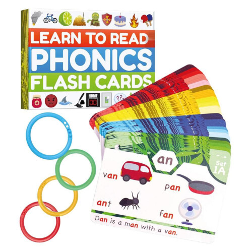 Phonics Sight Λέξεις Flash Cards Μάθετε να διαβάζετε Blends