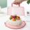 Cake Box Cupcake Holder with Lid Transparent Cake Transparent Box ,A 6