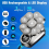 9D Electric IP67 Αδιάβροχη ανδρική περιστροφική ξυριστική μηχανή γενειάδας 7