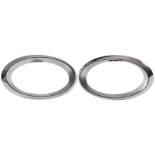Cubierta de luz antiniebla del parachoques delantero cromada para S211 W211