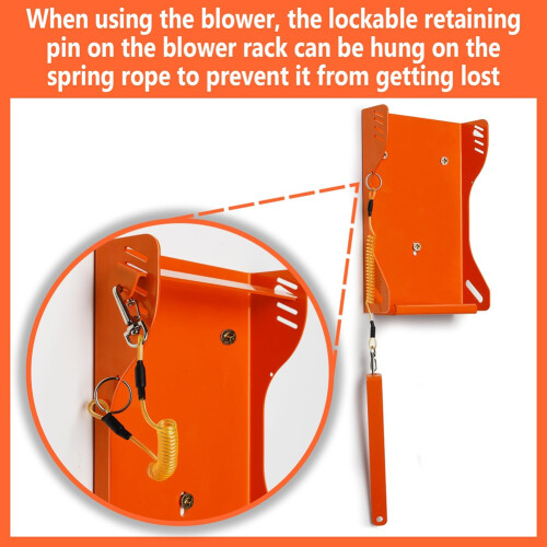 Blower Rack for -50,-56,-66,-86, Handheld Blower Holder 2