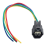 For O2 Oxygen Sensor Harness Connector Plug 5