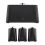 Swan Swan Stealth Bread Bin & Canisters Kitchen Set (Black) 1