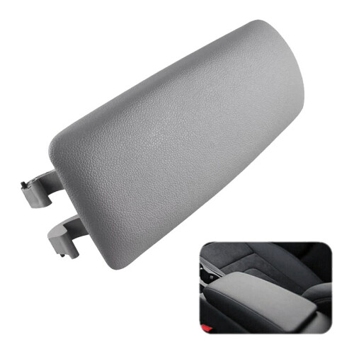 Accoudoir en cuir gris pour A4 B6 B7 2002-2008 2