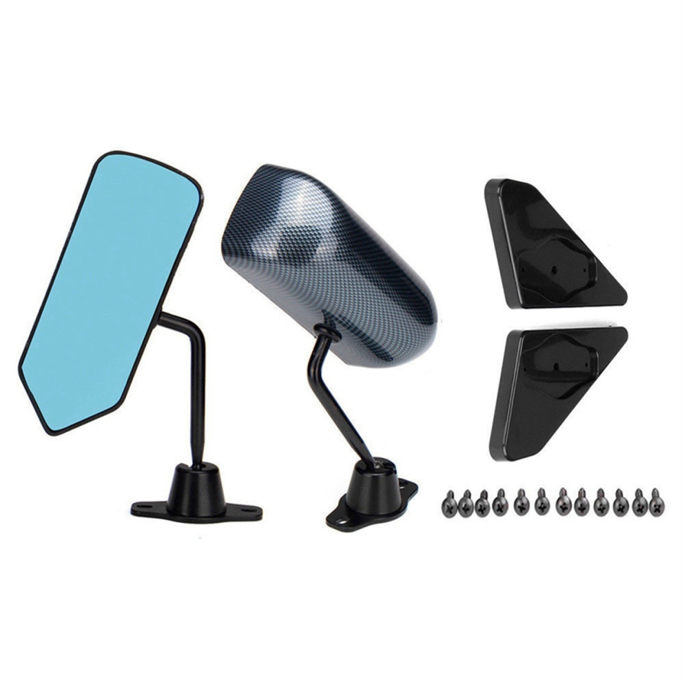 1 Pair F1 Style Side Rearview Door Wing Mirror For 4853816459571