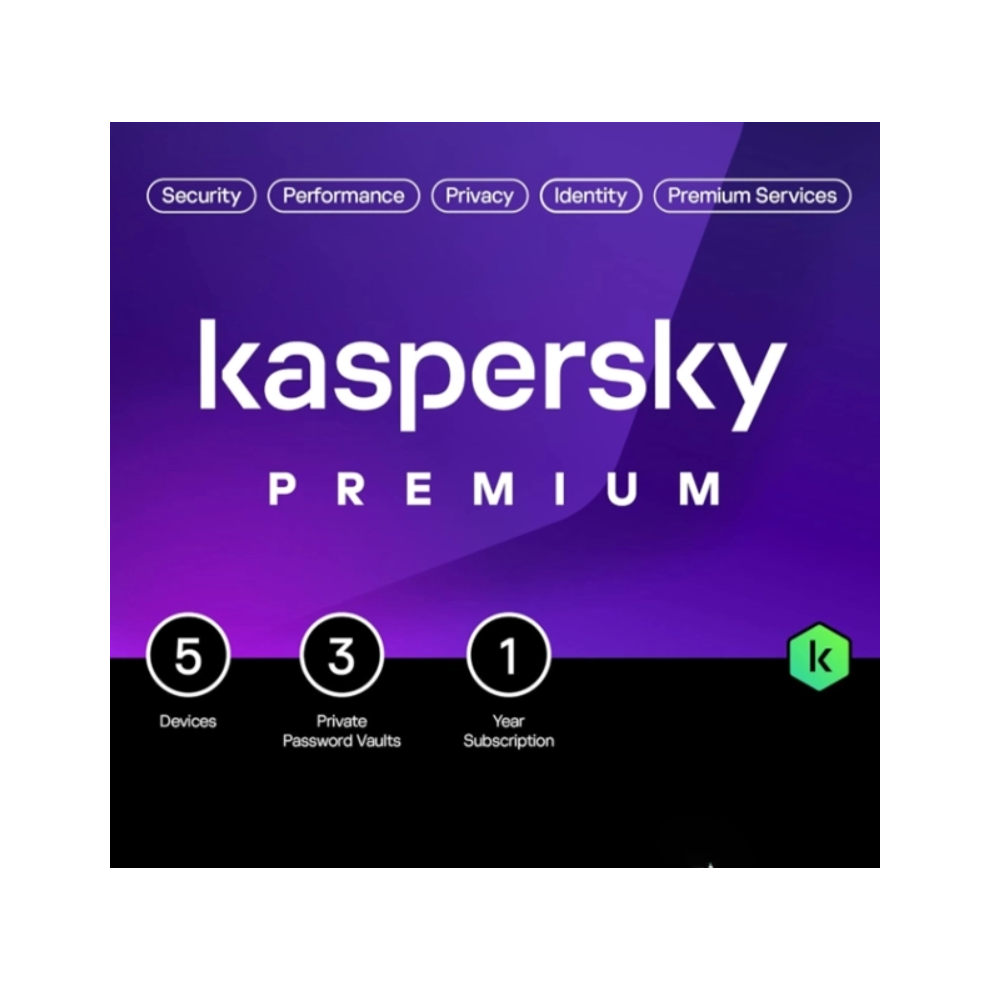 Kaspersky Premium + Customer Support UK Edition. 5-Device 1 year