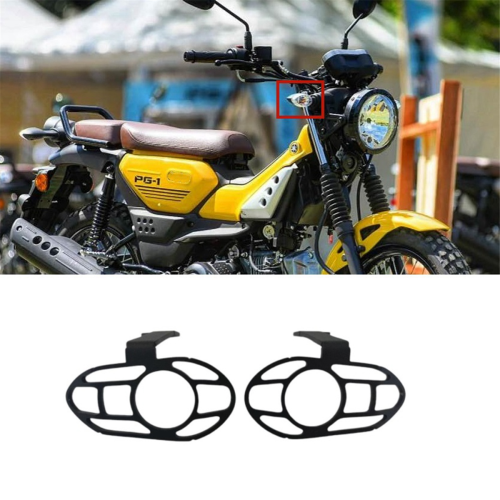 Schutzabdeckung für vordere Blinker des Motorrads 1