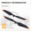 per eliche a basso rumore 2/2S Eliche 7238 Eliche 7