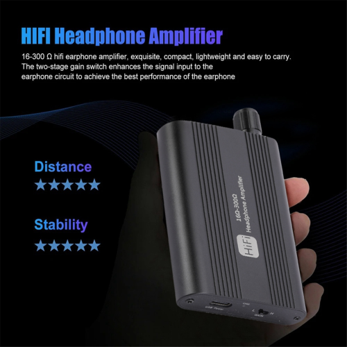 Class-A Headphone Amplifier HiFi 3.5mm Audio Amplifier Earphone Amp 2