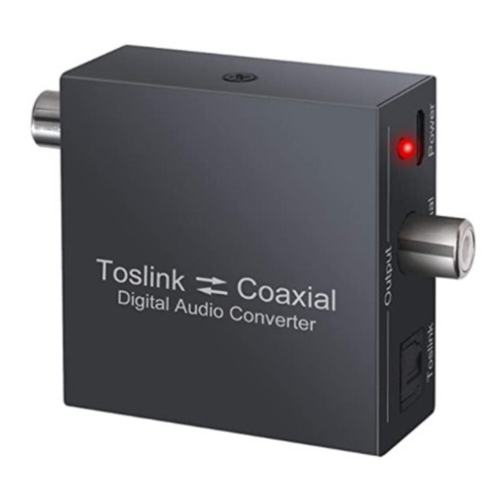 Bi-Directional Coaxial Converter, Optical Spdif Toslink Converter 4853816478909