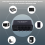 Multi-Source Mixer 4 Input 2 Output Audio Switch Switcher Control 2
